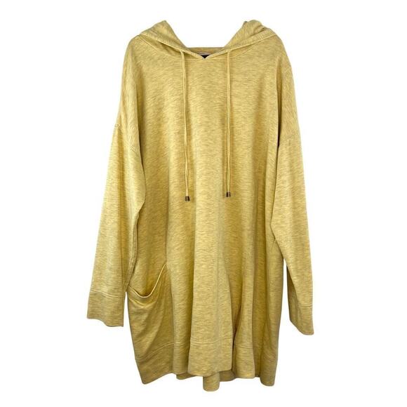 Soft Surroundings Soho French Terry Hooded Tunic Sweatshirt Pullover Size 2X - Picture 2 of 9
